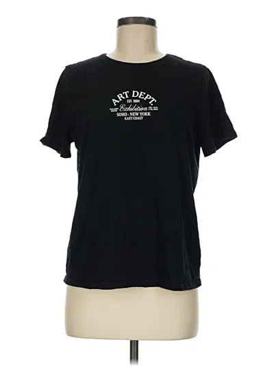 Pre-owned Old Navy Short Sleeve T-shirt In Black