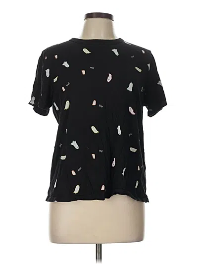 Pre-owned Old Navy Short Sleeve T-shirt In Black