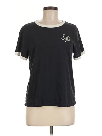 Pre-owned Old Navy Short Sleeve T-shirt In Black
