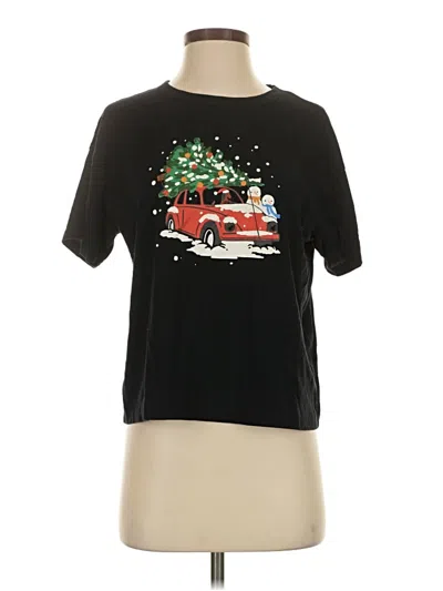 Pre-owned Old Navy Short Sleeve T-shirt In Black