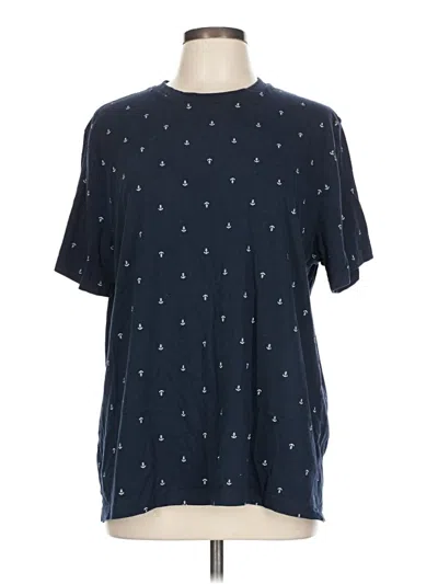 Pre-owned Old Navy Short Sleeve T-shirt In Blue