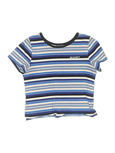 Pre-owned Old Navy Kids' Short Sleeve T-shirt In Blue