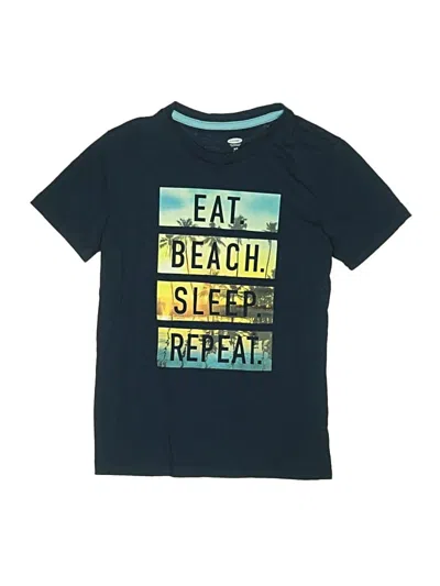 Pre-owned Old Navy Kids' Short Sleeve T-shirt In Blue