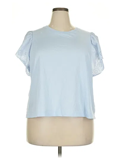 Pre-owned Old Navy Short Sleeve T-shirt In Blue
