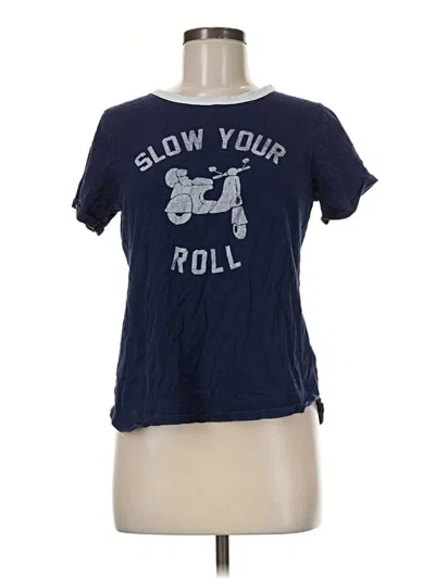 Pre-owned Old Navy Short Sleeve T-shirt In Blue