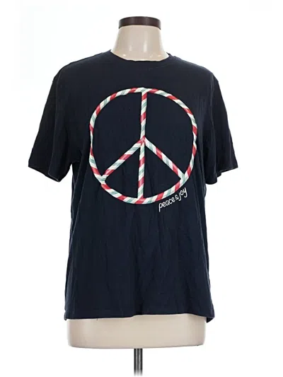 Pre-owned Old Navy Short Sleeve T-shirt In Blue