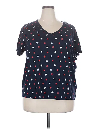 Pre-owned Old Navy Short Sleeve T-shirt In Blue