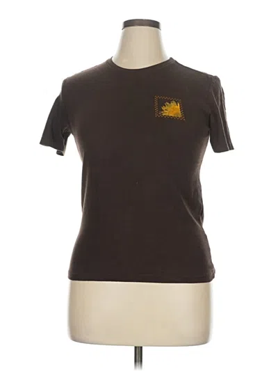 Pre-owned Old Navy Short Sleeve T-shirt In Brown