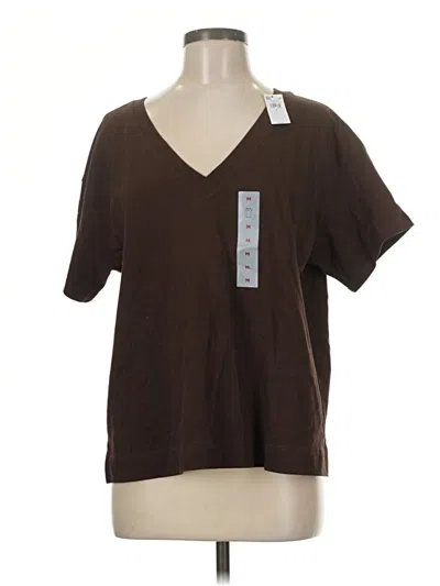 Old Navy Short Sleeve T-shirt In Brown