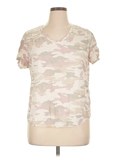 Pre-owned Old Navy Short Sleeve T-shirt In Brown