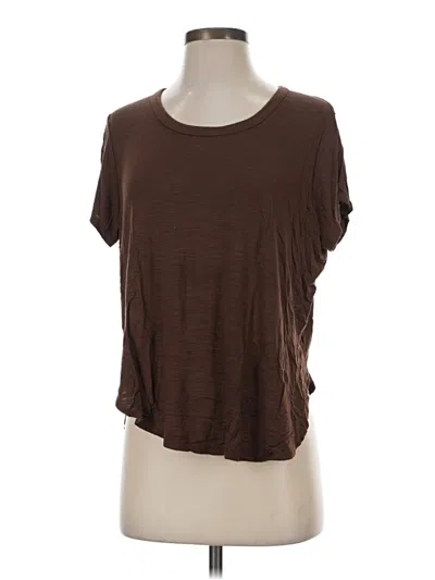Pre-owned Old Navy Short Sleeve T-shirt In Brown