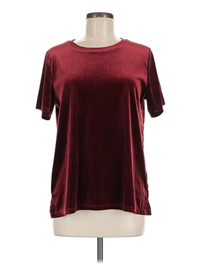 Pre-owned Old Navy Short Sleeve T-shirt In Burgundy