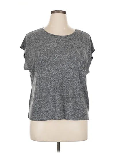 Pre-owned Old Navy Short Sleeve T-shirt In Gray