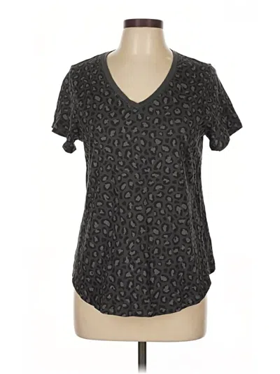 Pre-owned Old Navy Short Sleeve T-shirt In Gray