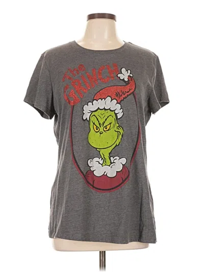 Pre-owned Old Navy Short Sleeve T-shirt In Gray