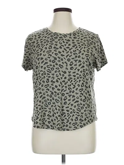 Pre-owned Old Navy Short Sleeve T-shirt In Gray