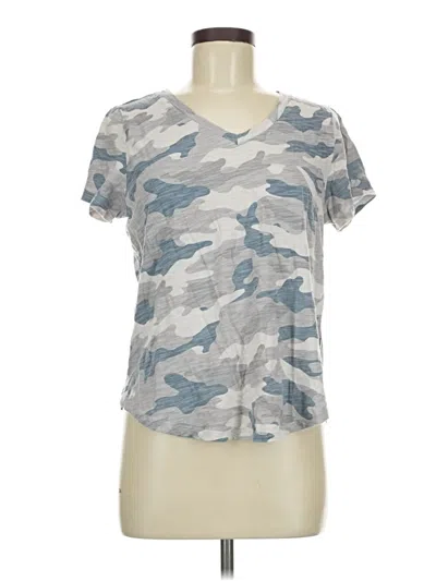 Pre-owned Old Navy Short Sleeve T-shirt In Gray