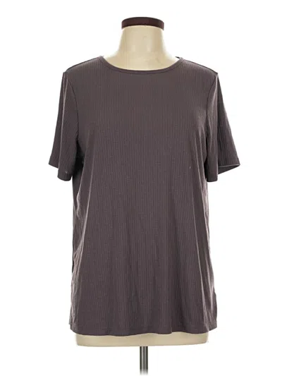 Pre-owned Old Navy Short Sleeve T-shirt In Gray