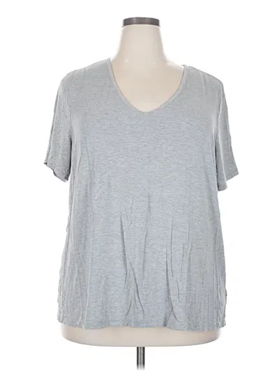Pre-owned Old Navy Short Sleeve T-shirt In Gray