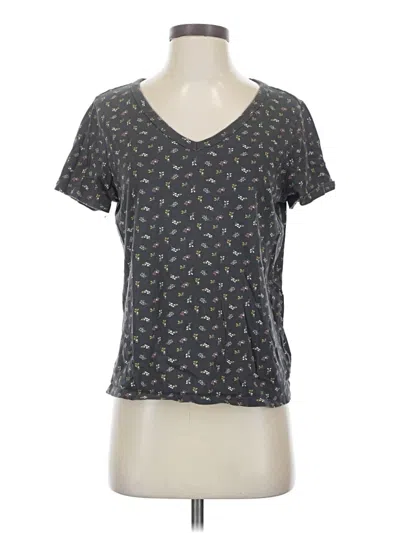 Pre-owned Old Navy Short Sleeve T-shirt In Gray