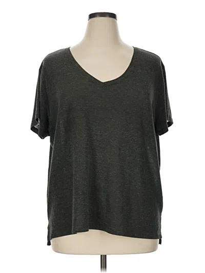 Pre-owned Old Navy Short Sleeve T-shirt In Gray