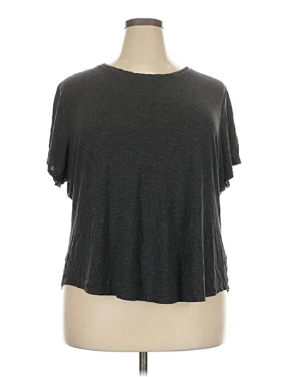 Pre-owned Old Navy Short Sleeve T-shirt In Gray