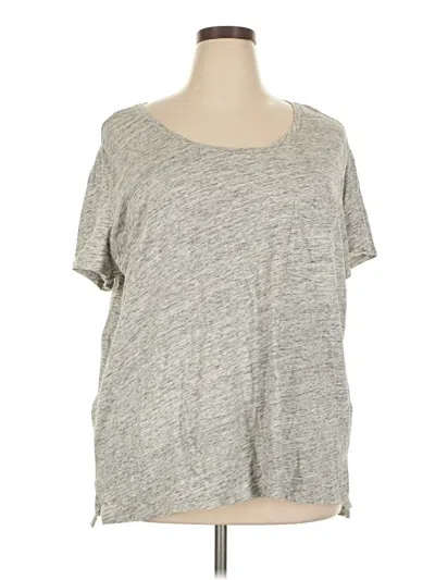 Pre-owned Old Navy Short Sleeve T-shirt In Gray