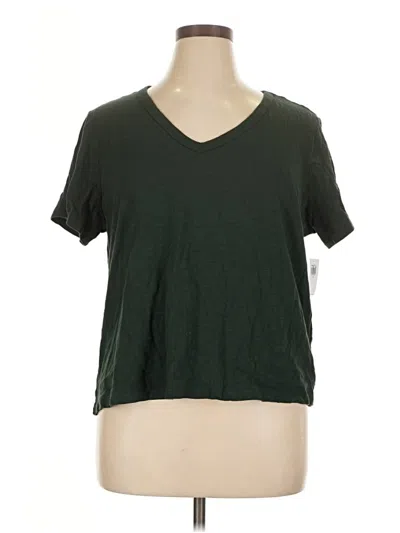 Pre-owned Old Navy Short Sleeve T-shirt In Green