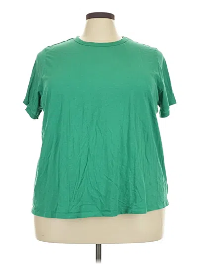 Pre-owned Old Navy Short Sleeve T-shirt In Green