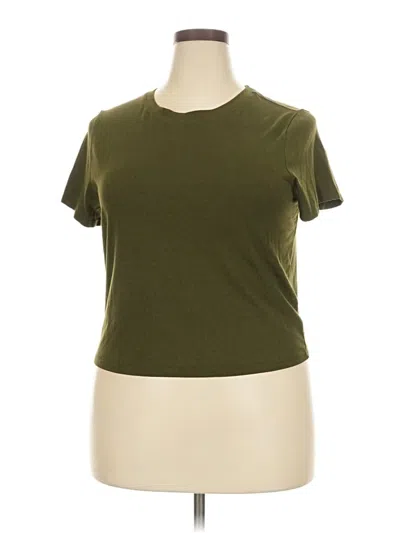 Pre-owned Old Navy Short Sleeve T-shirt In Green