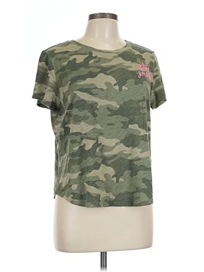 Pre-owned Old Navy Short Sleeve T-shirt In Green