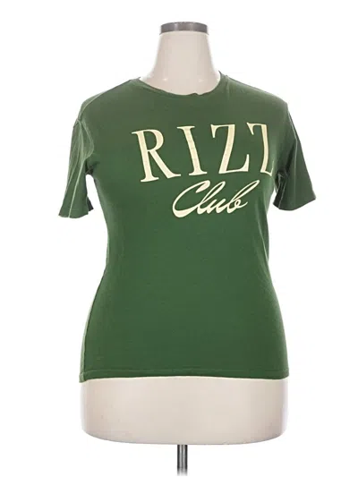 Pre-owned Old Navy Short Sleeve T-shirt In Green