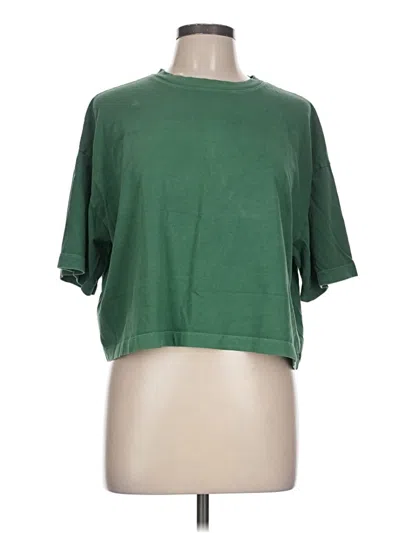 Pre-owned Old Navy Short Sleeve T-shirt In Green