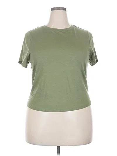 Pre-owned Old Navy Short Sleeve T-shirt In Green