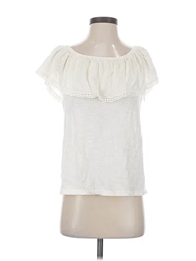 Pre-owned Old Navy Short Sleeve T-shirt In Ivory