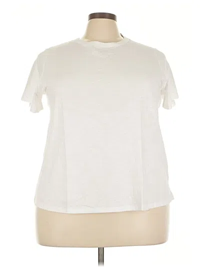 Pre-owned Old Navy Short Sleeve T-shirt In Ivory
