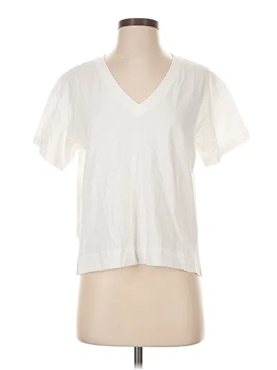 Pre-owned Old Navy Short Sleeve T-shirt In Ivory
