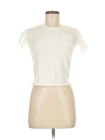Pre-owned Old Navy Short Sleeve T-shirt In Ivory