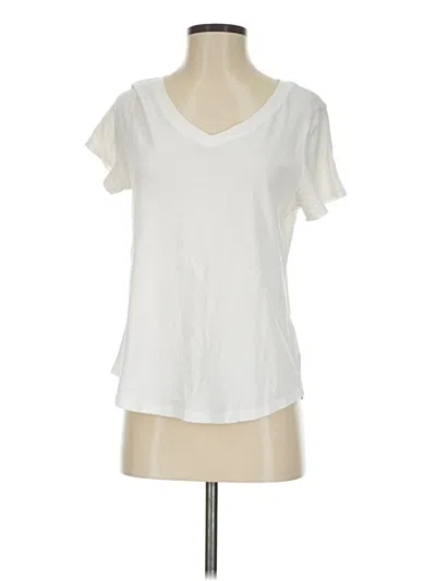 Pre-owned Old Navy Short Sleeve T-shirt In Ivory
