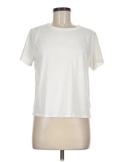 Pre-owned Old Navy Short Sleeve T-shirt In Ivory