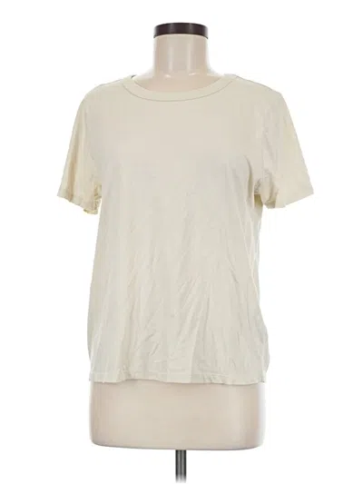 Pre-owned Old Navy Short Sleeve T-shirt In Ivory
