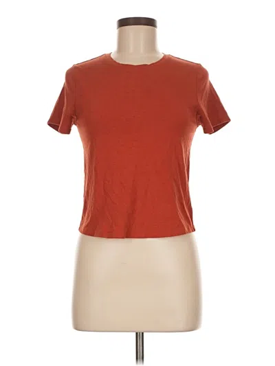 Pre-owned Old Navy Short Sleeve T-shirt In Orange