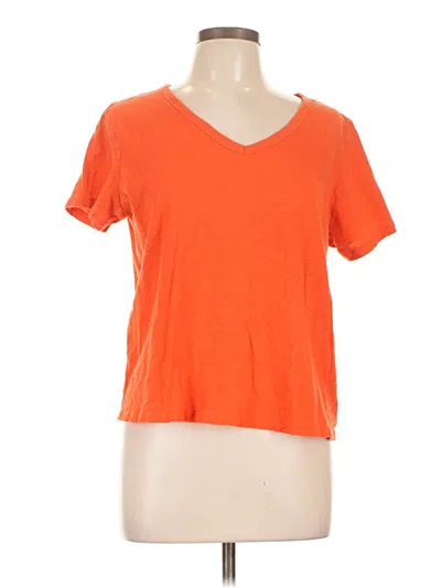 Pre-owned Old Navy Short Sleeve T-shirt In Orange
