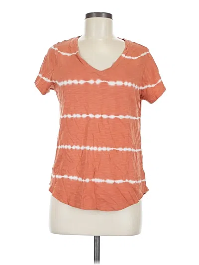 Pre-owned Old Navy Short Sleeve T-shirt In Orange
