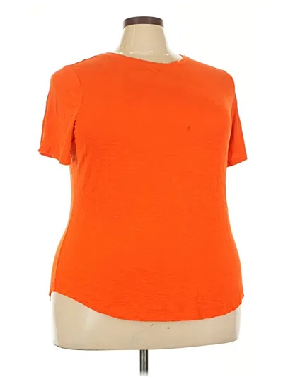 Pre-owned Old Navy Short Sleeve T-shirt In Orange