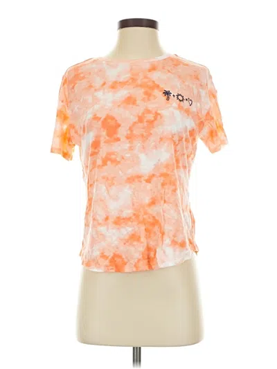Pre-owned Old Navy Short Sleeve T-shirt In Orange