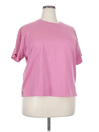 Pre-owned Old Navy Short Sleeve T-shirt In Pink
