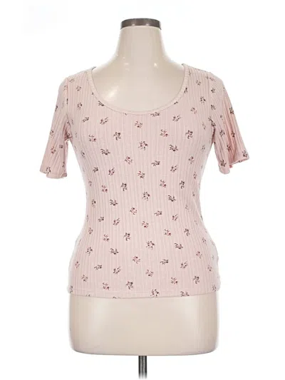 Pre-owned Old Navy Short Sleeve T-shirt In Pink