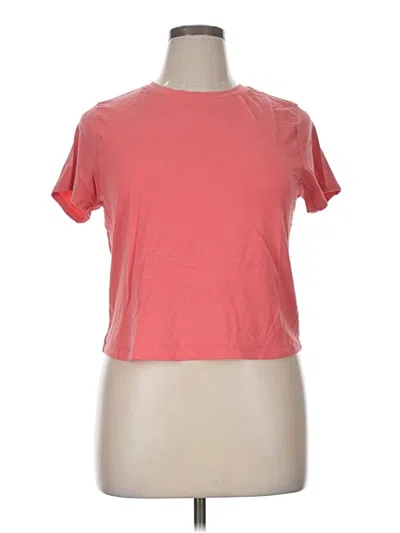 Pre-owned Old Navy Short Sleeve T-shirt In Pink
