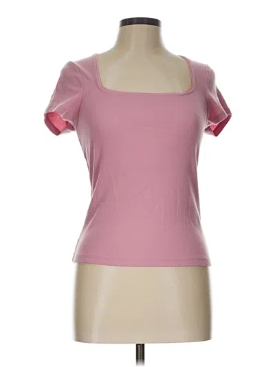 Pre-owned Old Navy Short Sleeve T-shirt In Pink